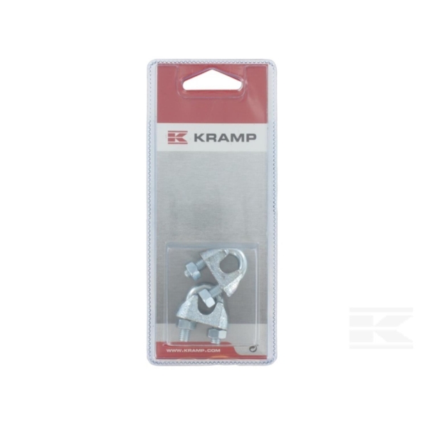 Wireklemme 8 mm  (5/16") - 2 stk, Kramp