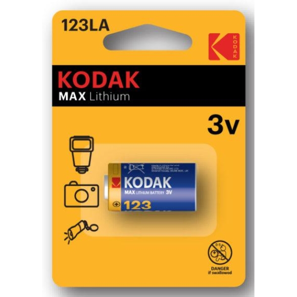 Kodak Batteri 3V K123La