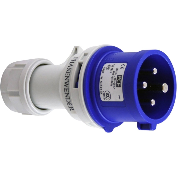 Støpsel Med Fasevender Cee 32A/230V 316-9Pce