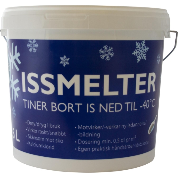 Issmelter 12,5 Ltr med strøspade, X-IT