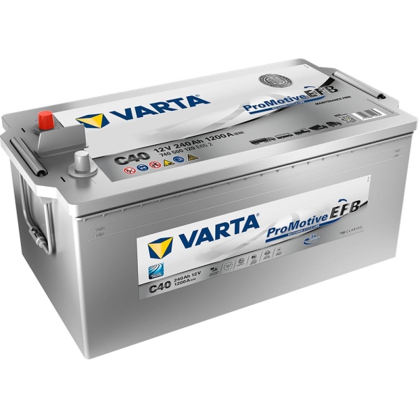 Varta Promotive Efb Batteri 12V 240Ah 1200Cca En