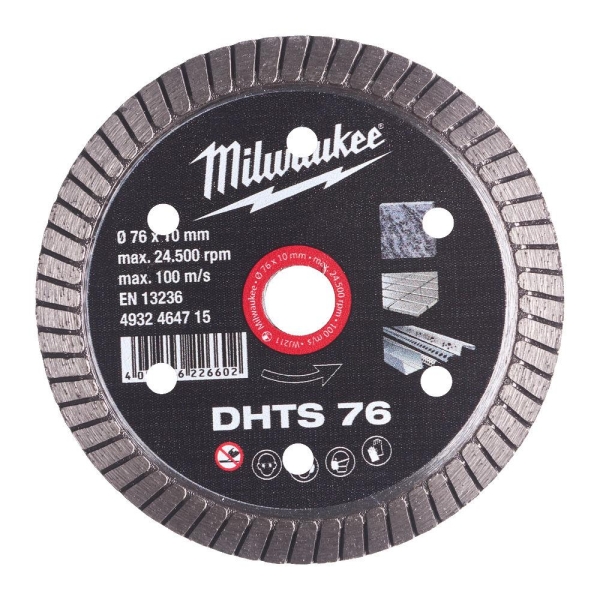 DIAMANTSKIVE DHTS 76/10MM , Milwaukee