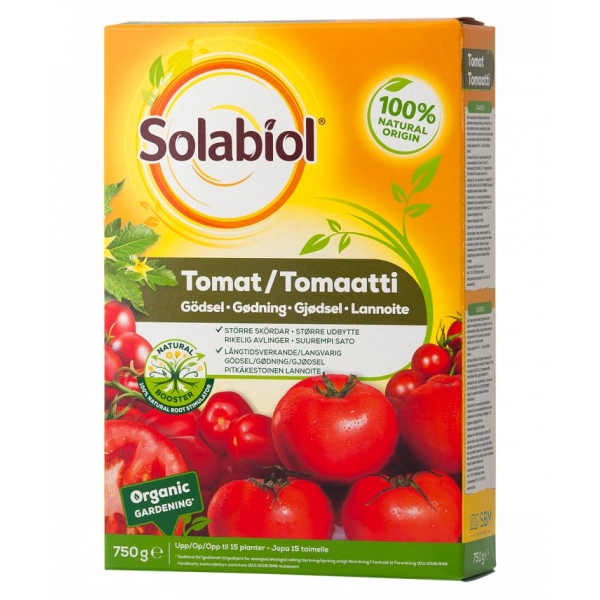 Solabiol Tomatgjødsel 0,75 Kg