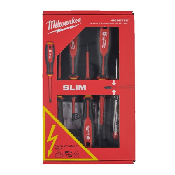 SKRUTREKKER VDE SETT 5 DEL , Milwaukee