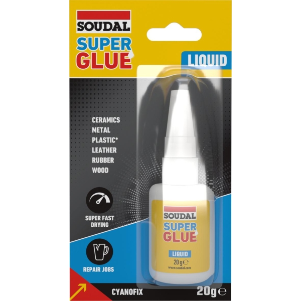 Superlim/Super glue 20g, Soudal