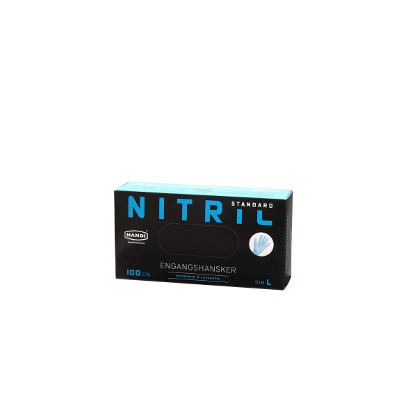Engangshanske Nitril  Str Xl/11, Handi