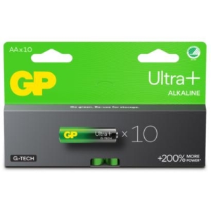 Batteri Ultra Plus AA 10 stk, GP