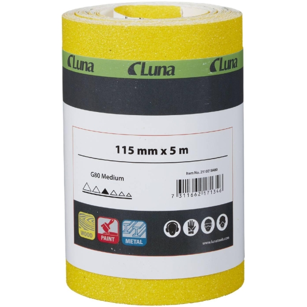 Slipepapirrull 95X5M K150