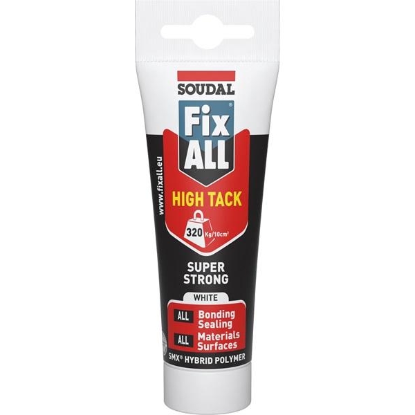 Fix All High Tack I Tube - Hvit, Soudal
