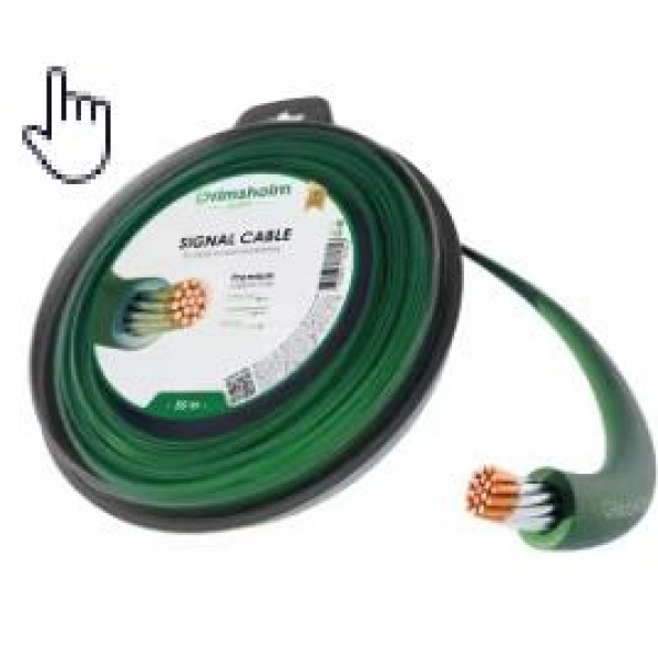 Signalkabel for robotklipper 2,45 mm- 50 mtr
