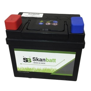Startbatteri 12V 28AH 240CCA (186x130x171mm) +venstre, Skanbatt