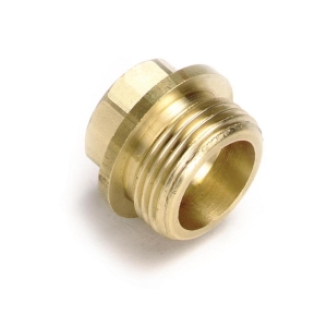 Plugg 1/4", messing