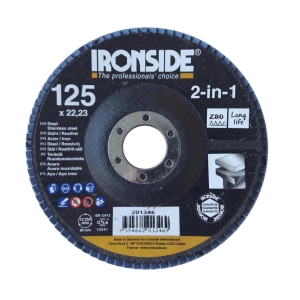 Lamellrondell K80 Convex 2 i 1, Ironside