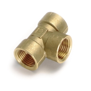 T-rør 3/8", messing
