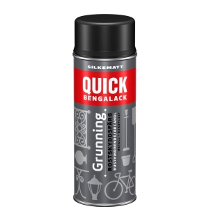 Quick grunning nr. 099 sort silkematt - 400 Ml