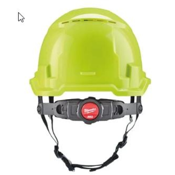 VERNEHJELM BOLT™100 HI-VIS GUL VENT , Milwaukee - Bilde 2