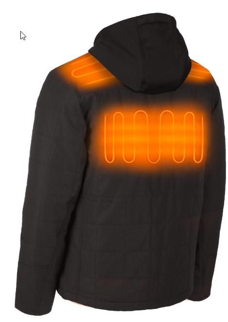 VARMEJAKKE PUFFER M12 HPJBL2-0 S , Milwaukee - Bilde 4