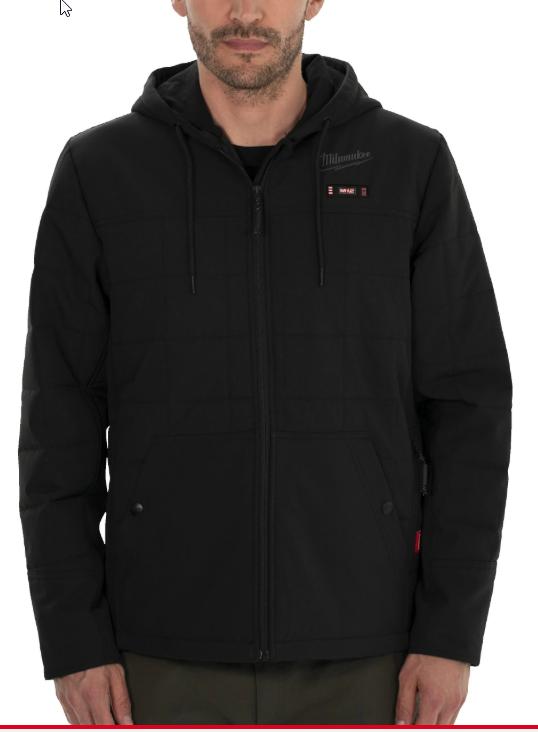 VARMEJAKKE PUFFER M12 HPJBL2-0 S , Milwaukee - Bilde 5