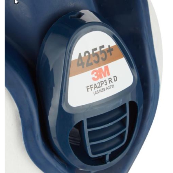 Halvmaske 4255+ FF A2P3 R D, 3M™ - Bilde 4