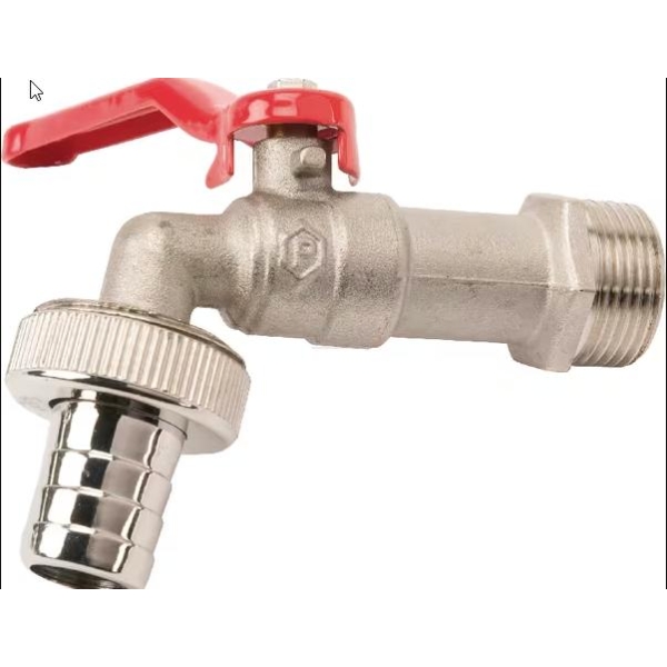 Kulekran med slangestuss 3/4"