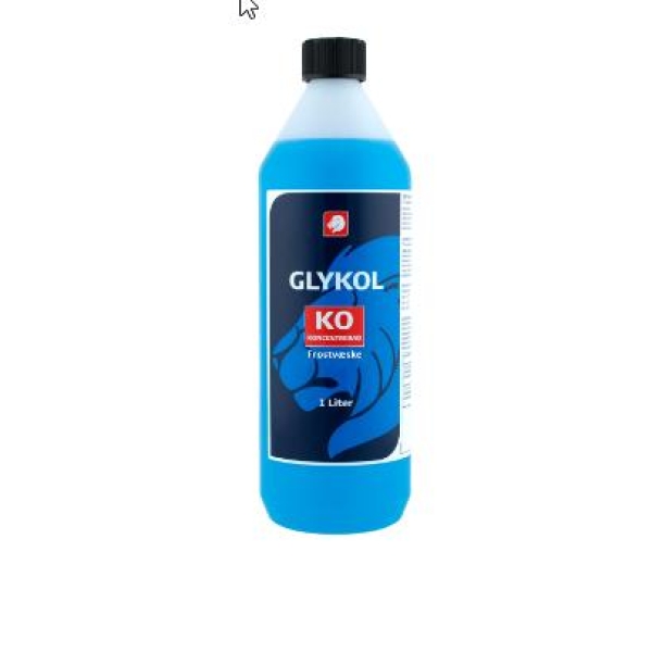 Frostvæske konsentrat, blå 1 ltr