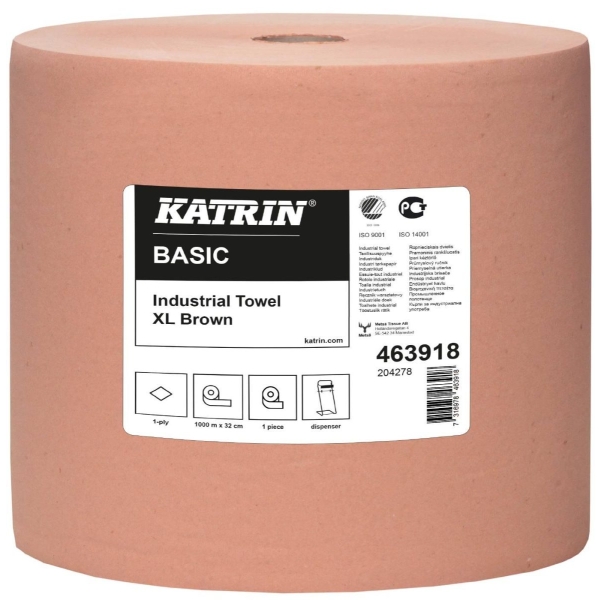 Tørekerull Basic XL brun, Katrin