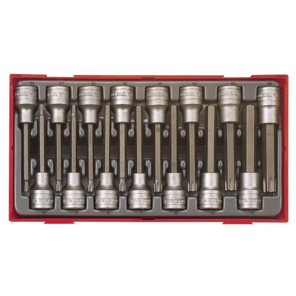 Pipebitssett Lange 1/2 15 Del