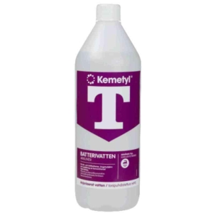 Batterivann T-vann 1 ltr., Kemetyl