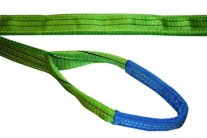 Båndstropp grønn 2 tonn - 1 mtr