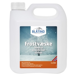 Frostvæske konsentrat FA452 Oransje 4 ltr, Blåtind