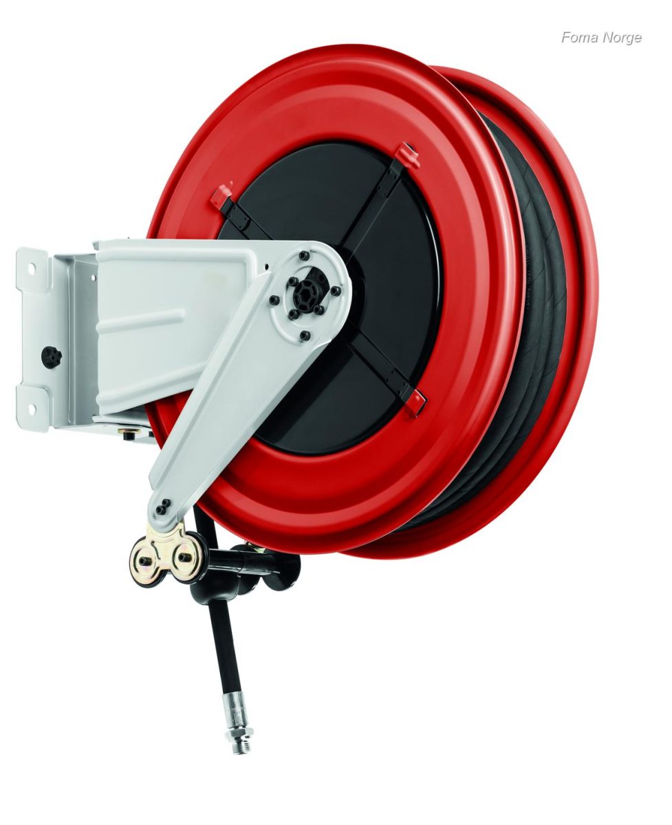 Foma slangetrommel 25 mtr - 3/8" Slange