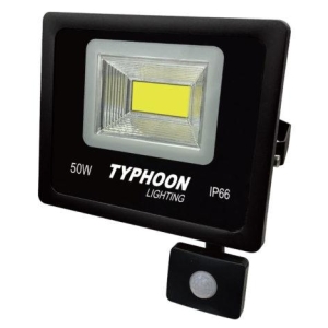 Ledlampe 50W Med Sensor(4500Lm), Typhoon
