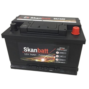 Skanbatt startbatteri 12V 74Ah 680Cca
