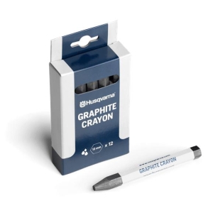 Merkekritt Grafitt - 12 Stk, Husqvarna