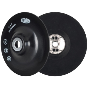 Bakplate fiberrondell 125x22 mm, Tyrolit