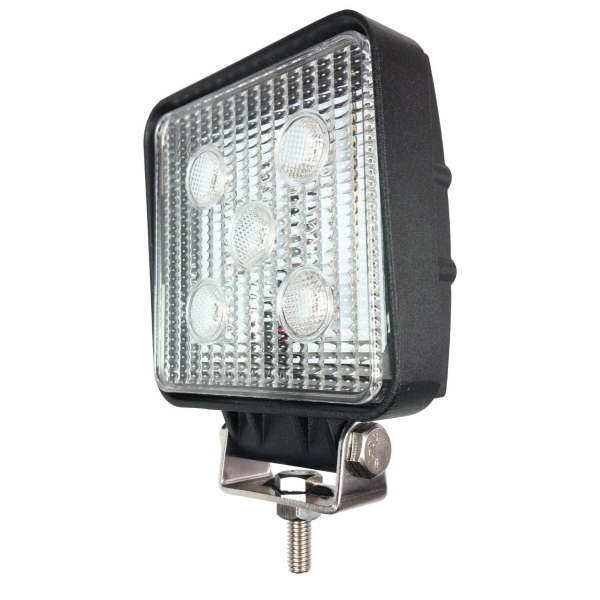 Led Arbeidslykt 5X3W (15W) 10-30V, Bgu