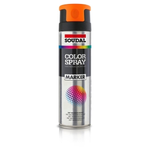 Merkspray Fluor Orange 500 ml, Soudal