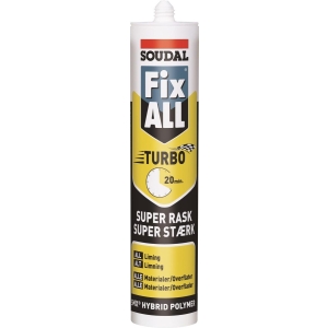 Fix All Turbo Hvit - 290 Ml, Soudal