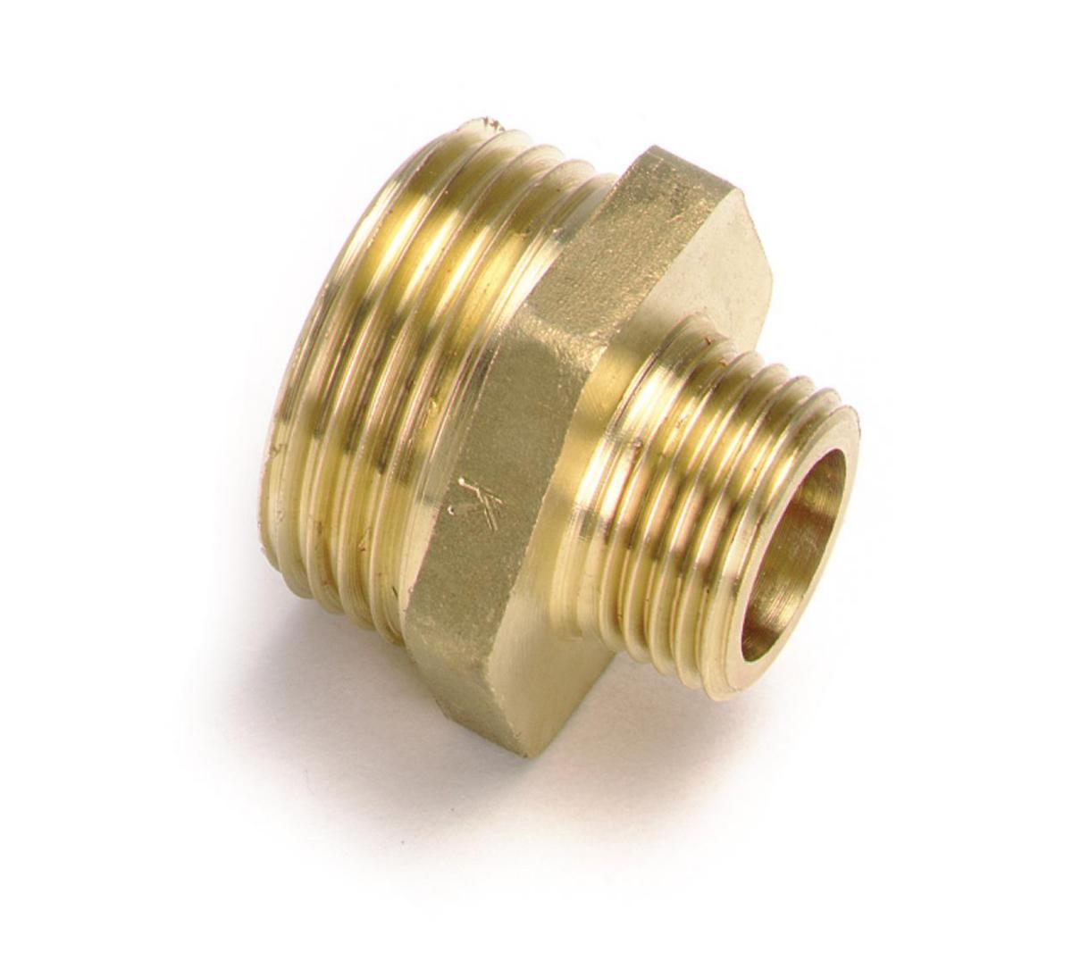 Ansats 1/2" x 3/8", messing