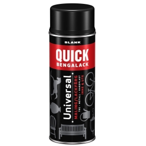 Quick Spraylakk Nr 150 Sort Blank - 400 Ml