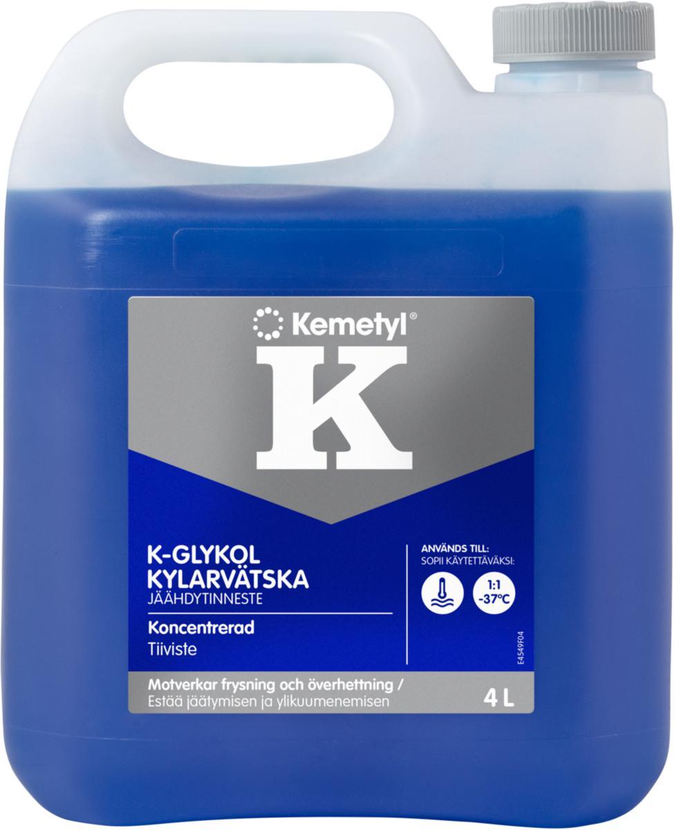 Frostvæske blå 4 ltr., Kemetyl