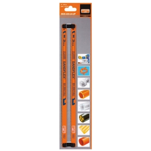 Baufilblad 3906 Sandflex 300mm 24T bimetall 2 stk, Bahco