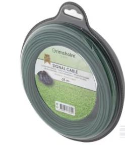 Signalkabel for robotklipper 2,45 mm- 25 mtr