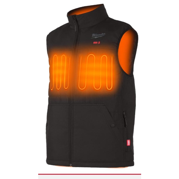 VARMEVEST PUFFER M12 HPVBL2-0 str. XXL , Milwaukee