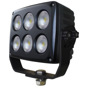 Arbeidslampe 60W - 6X10W Led, Bgu