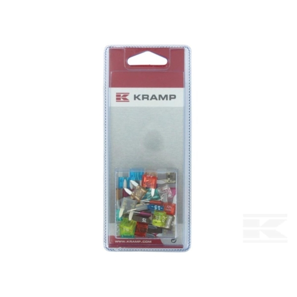 Mini-Flatsikring, Assortert - 40 Stk