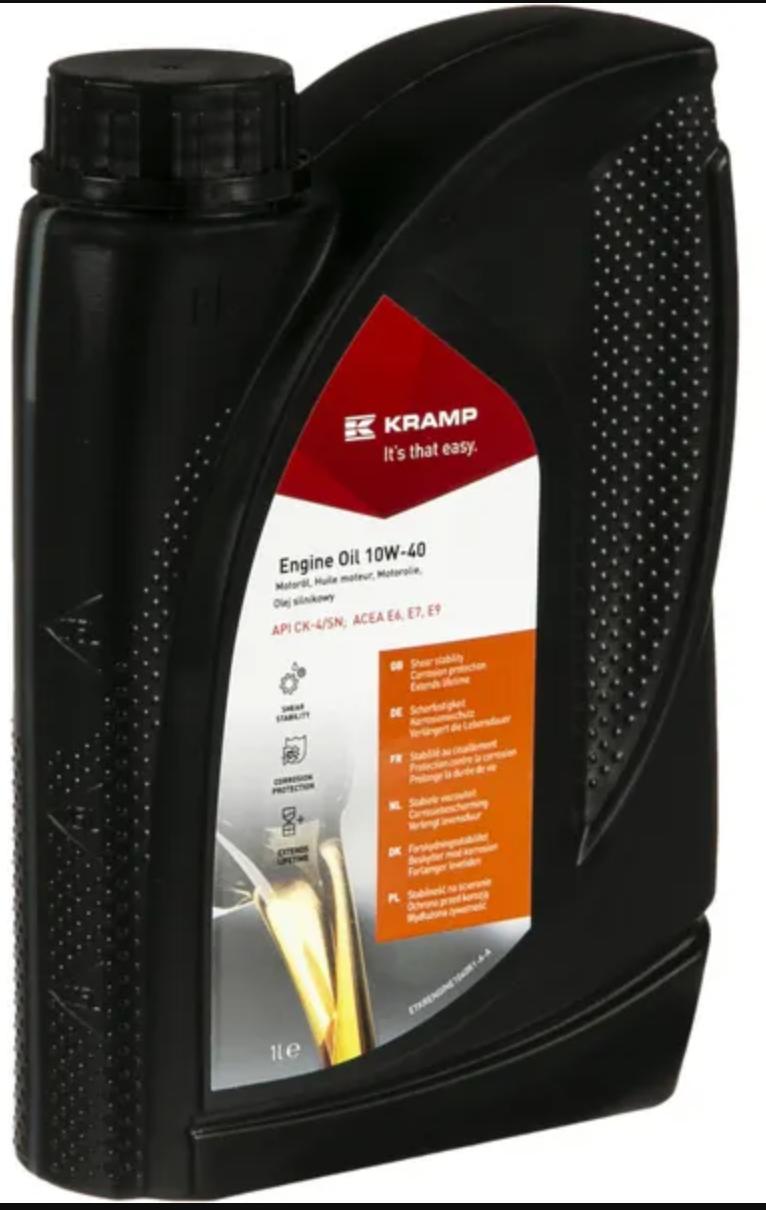 Motorolje halvsyntetisk10W-40 - 1 ltr