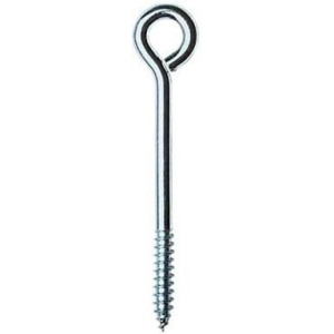 Øyebolt M/Tregjenger 10X100 mm - Rustfi