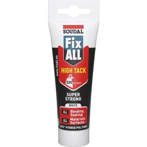 Fix All High Tack I Tube - Hvit, Soudal