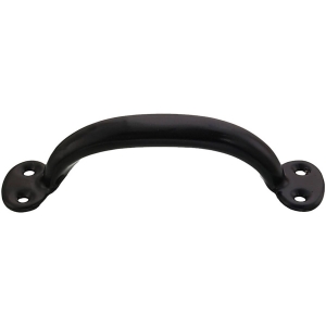 Skuffehåndtak 125 mm Stål Svart